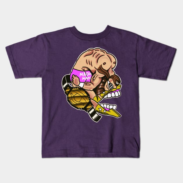 Macho Kids T-Shirt by BenWo357